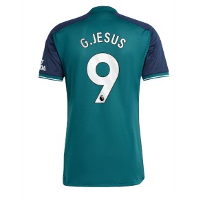 Arsenal Gabriel Jesus #9 Replica Third Stadium Shirt 2023-24 Short Sleeve
